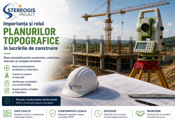 Importanța și rolul planurilor topografice în lucrările de construire