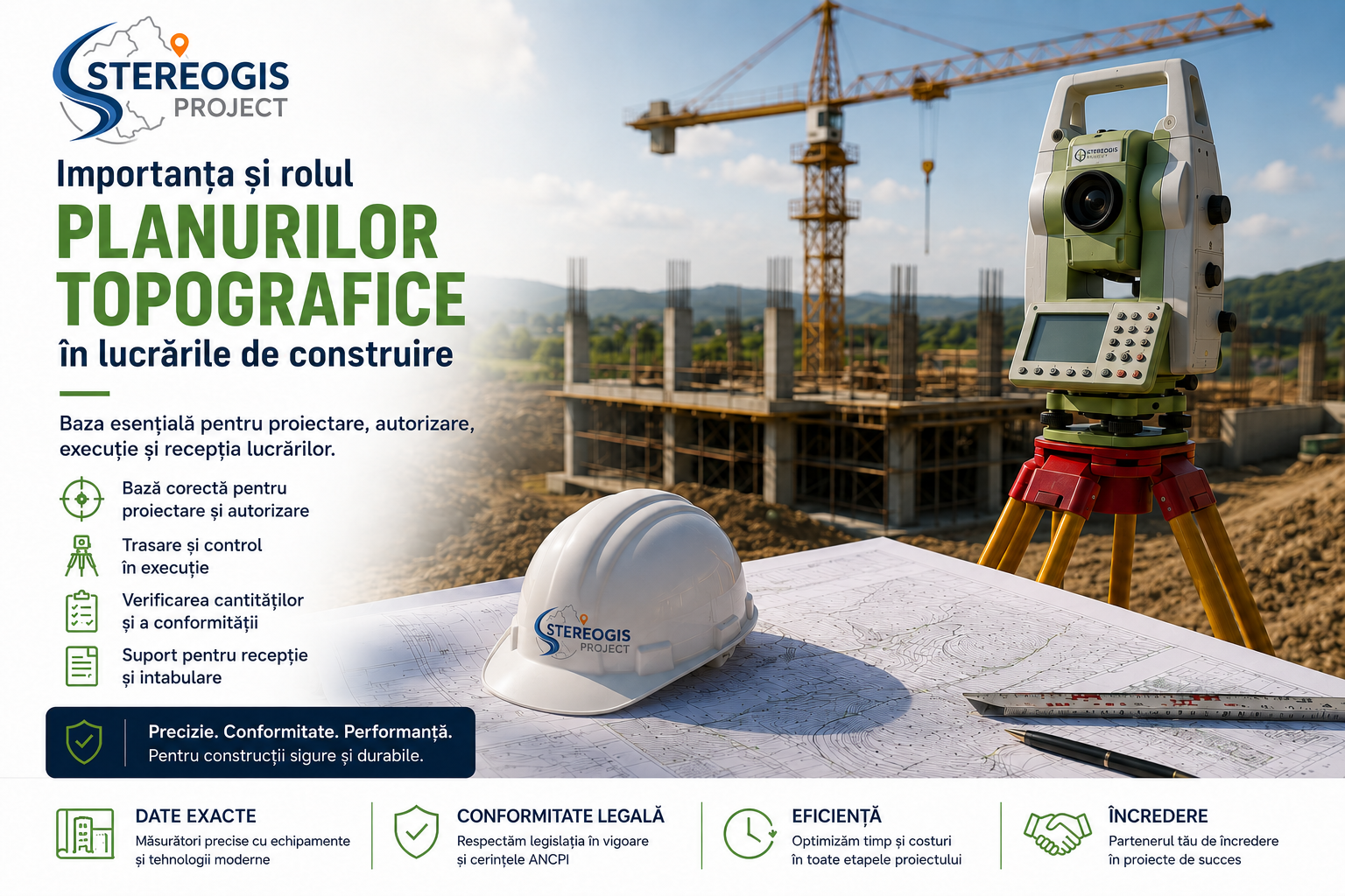 Importanța și rolul planurilor topografice în lucrările de construire