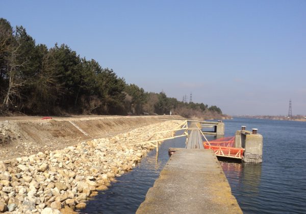 Lucrări în teren Port Basarabi