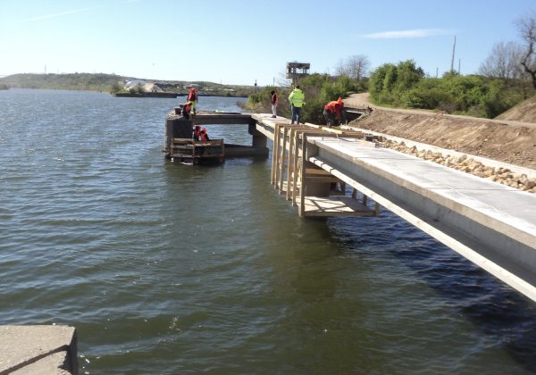 Lucrări în teren Port Basarabi
