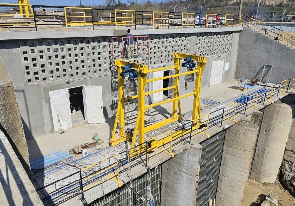 Barajului Stăvilar Mobil canal derivatie Dunăre - Marea Neagră