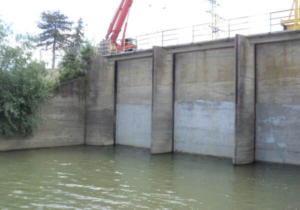 Barajului Stăvilar Mobil canal derivatie Dunăre - Marea Neagră